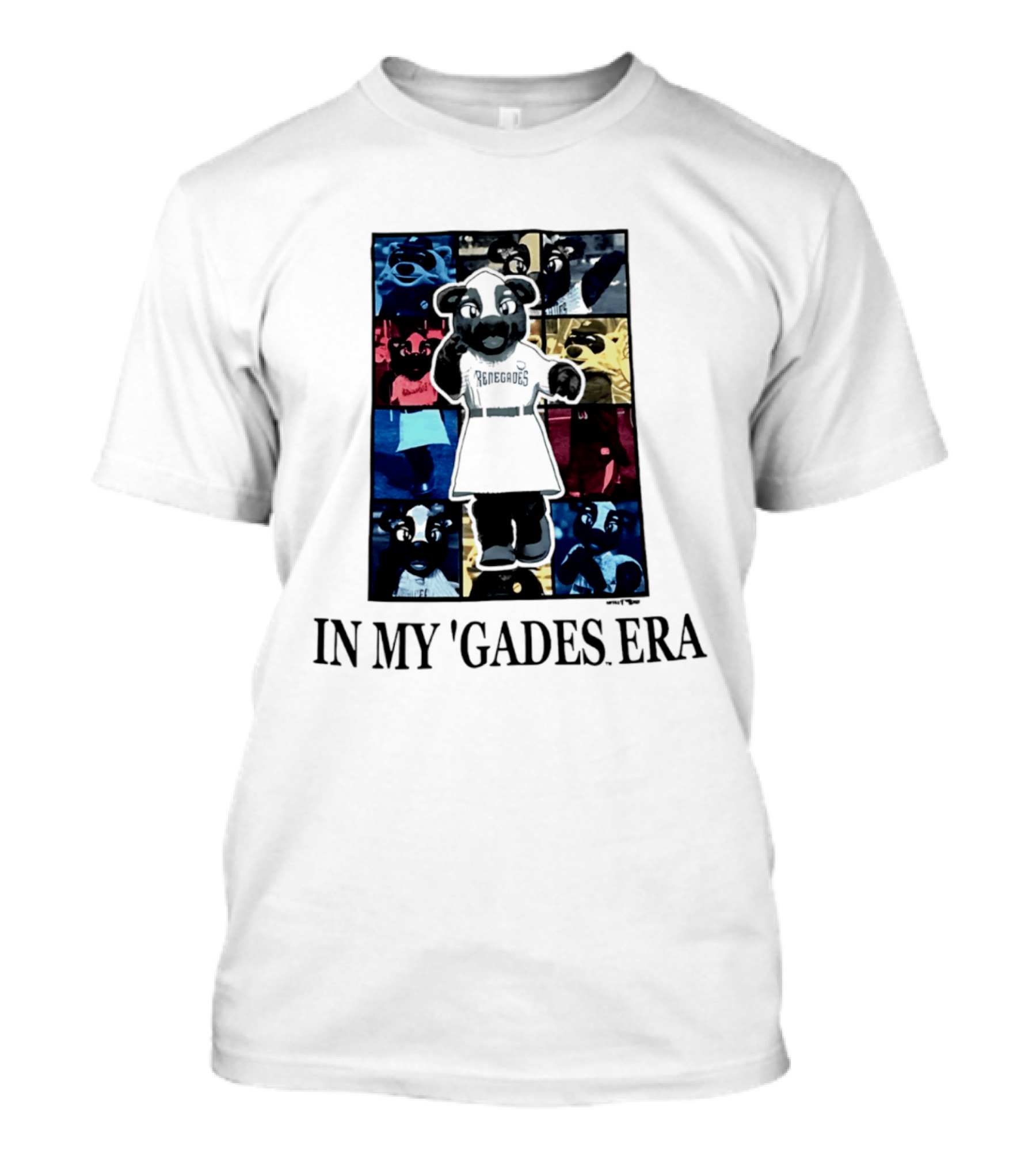 Hudson Valley Renegades Mascot Pop Art In My 'Gades Era T-Shirt