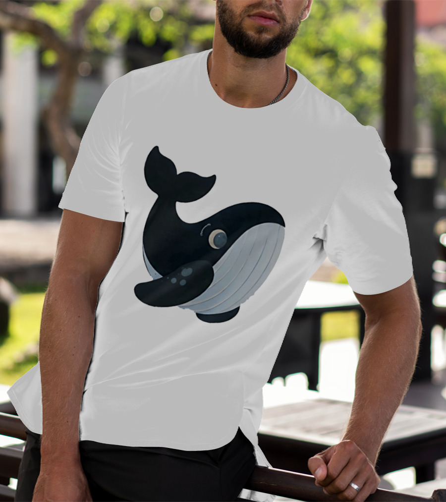 Cocomelon The Movie J.J Whale Cartoon T-Shirt