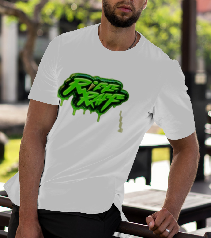 Riff Raff Neon Green Drip T-Shirt