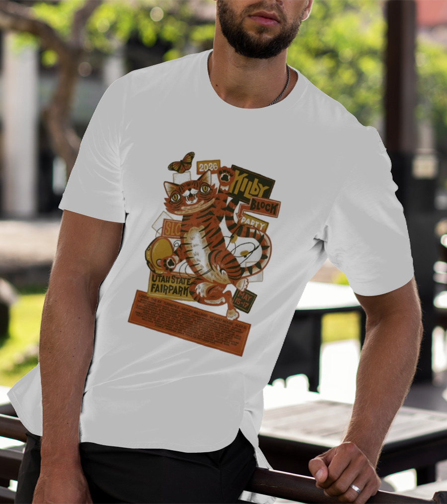 Kilby Block Party 2026 Utah State Fairpark May 15 17 Featuring Lorde Hayley Williams Modest Mouse And More T-Shirt