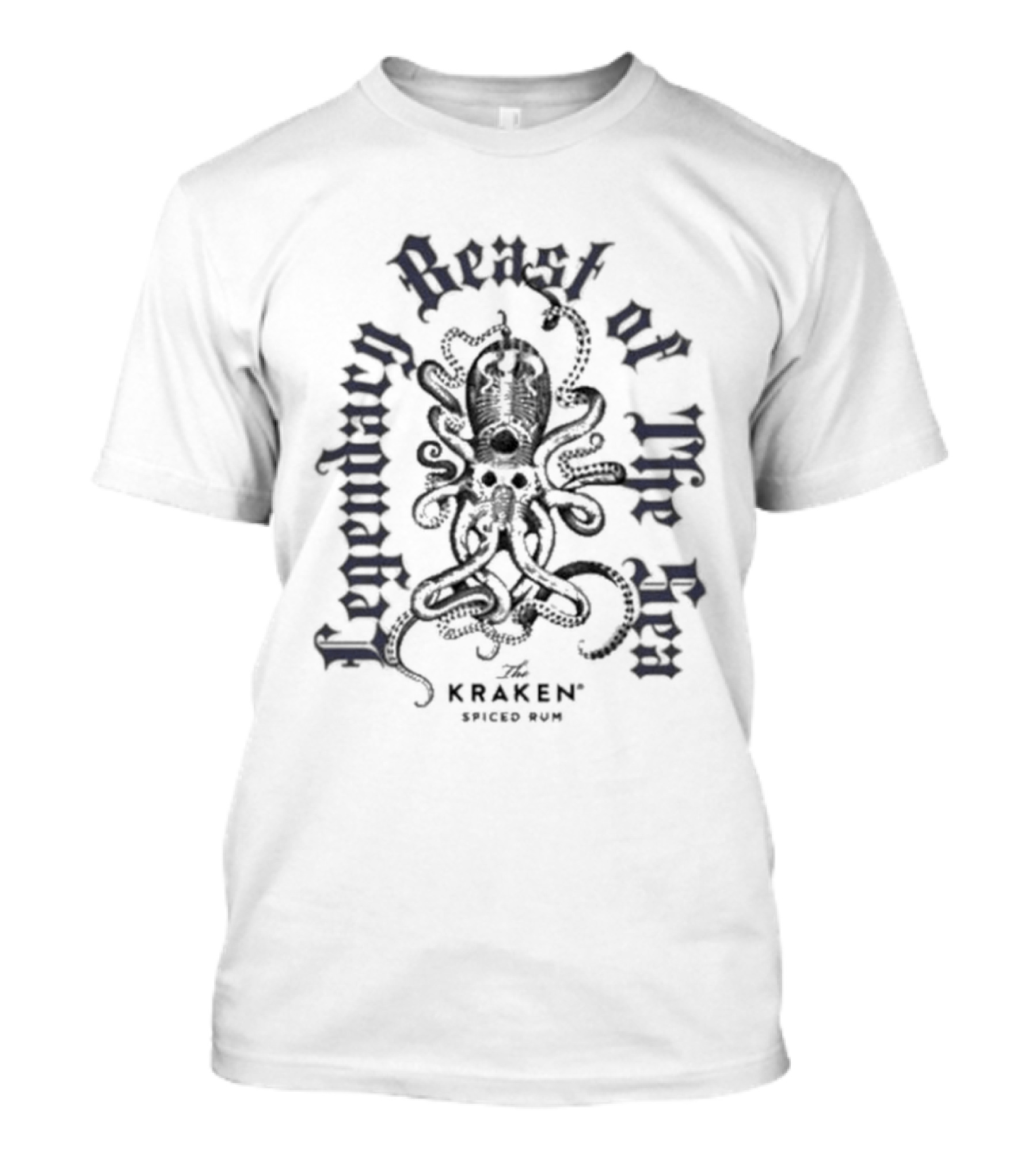 Legendary Beast Of The Sea The Kraken Est 1834 T-Shirt