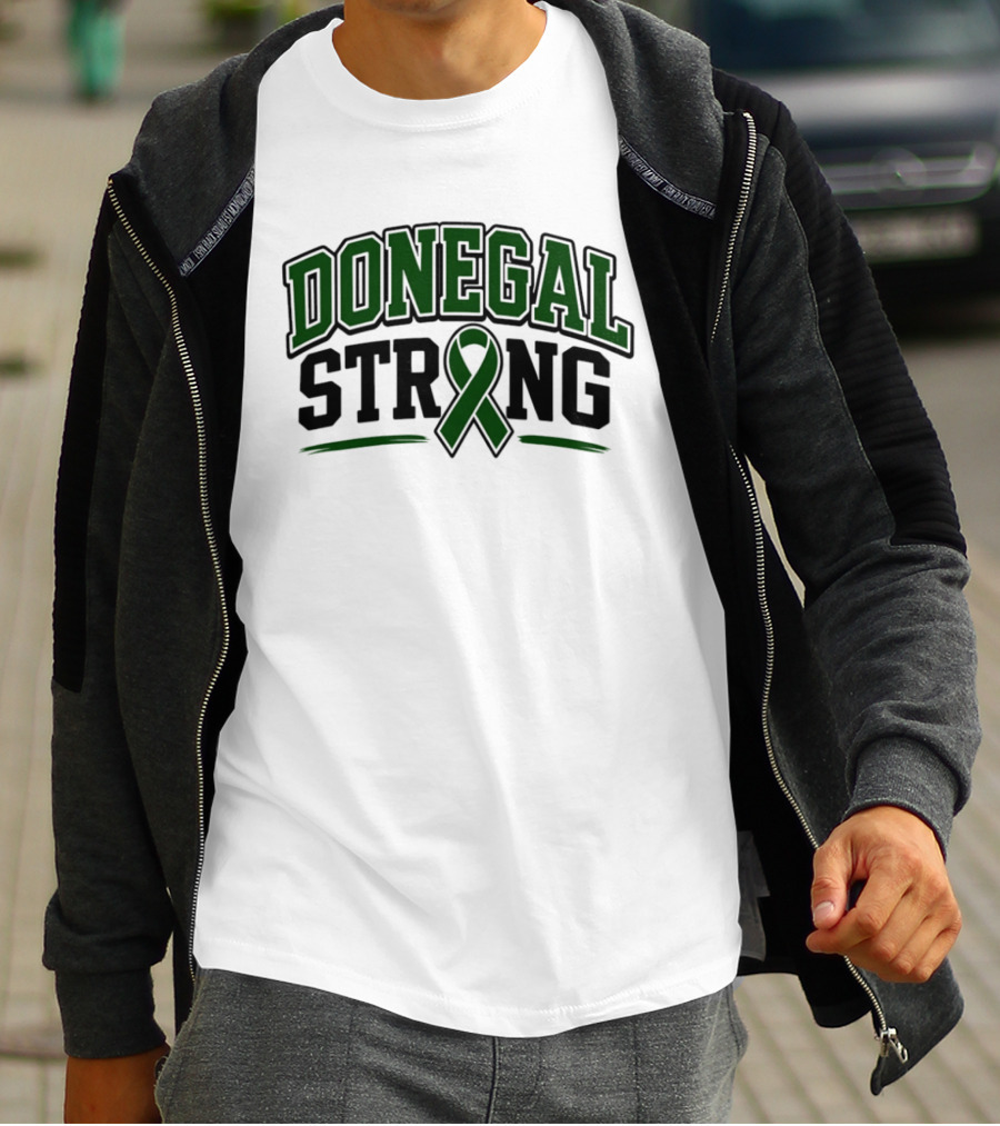 Donegal Strong 2026 Support Awareness Green Ribbon T-Shirt