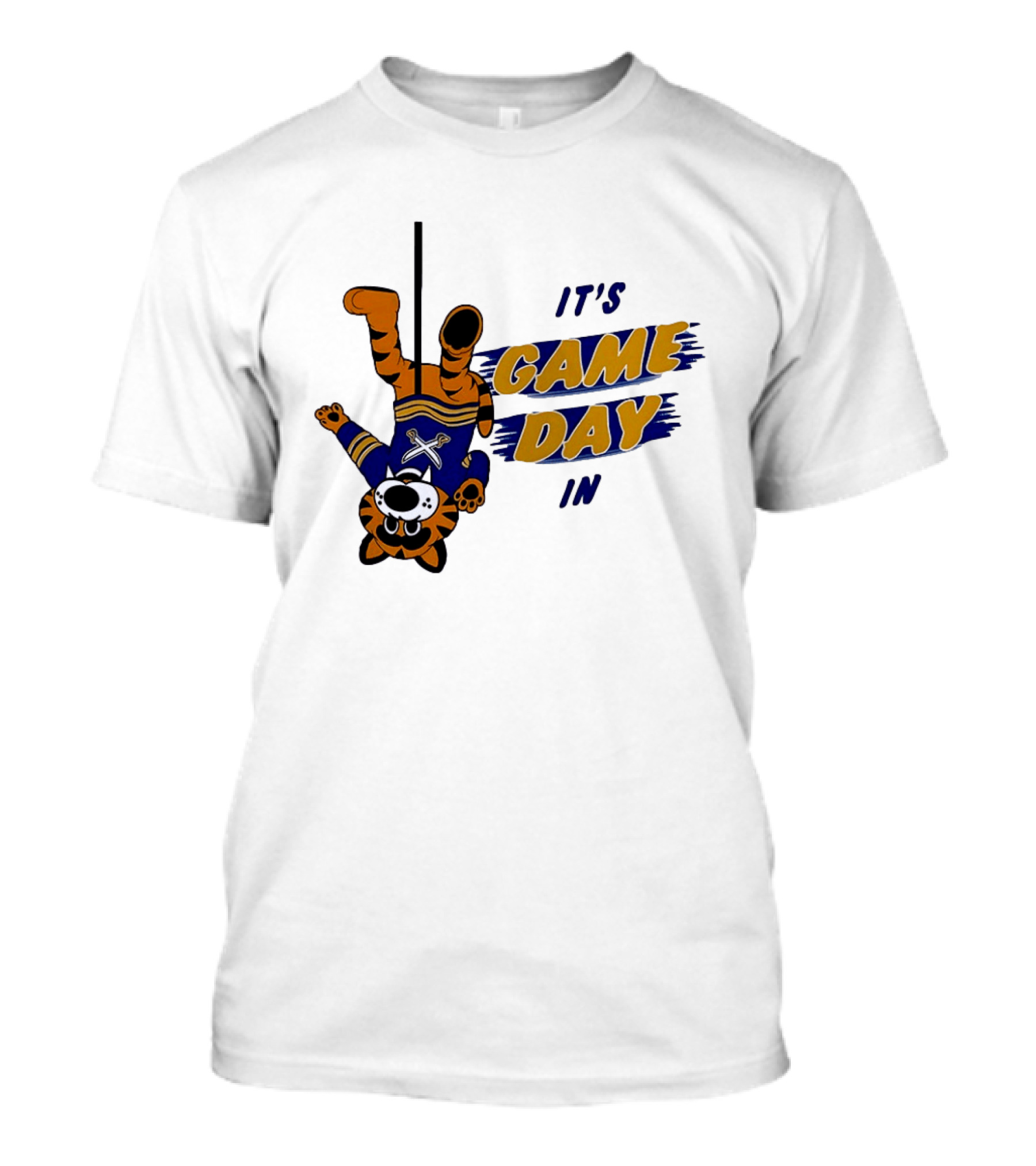 Sabretooth It's Game Day In Buffalo Sabres Hockey T-Shirt