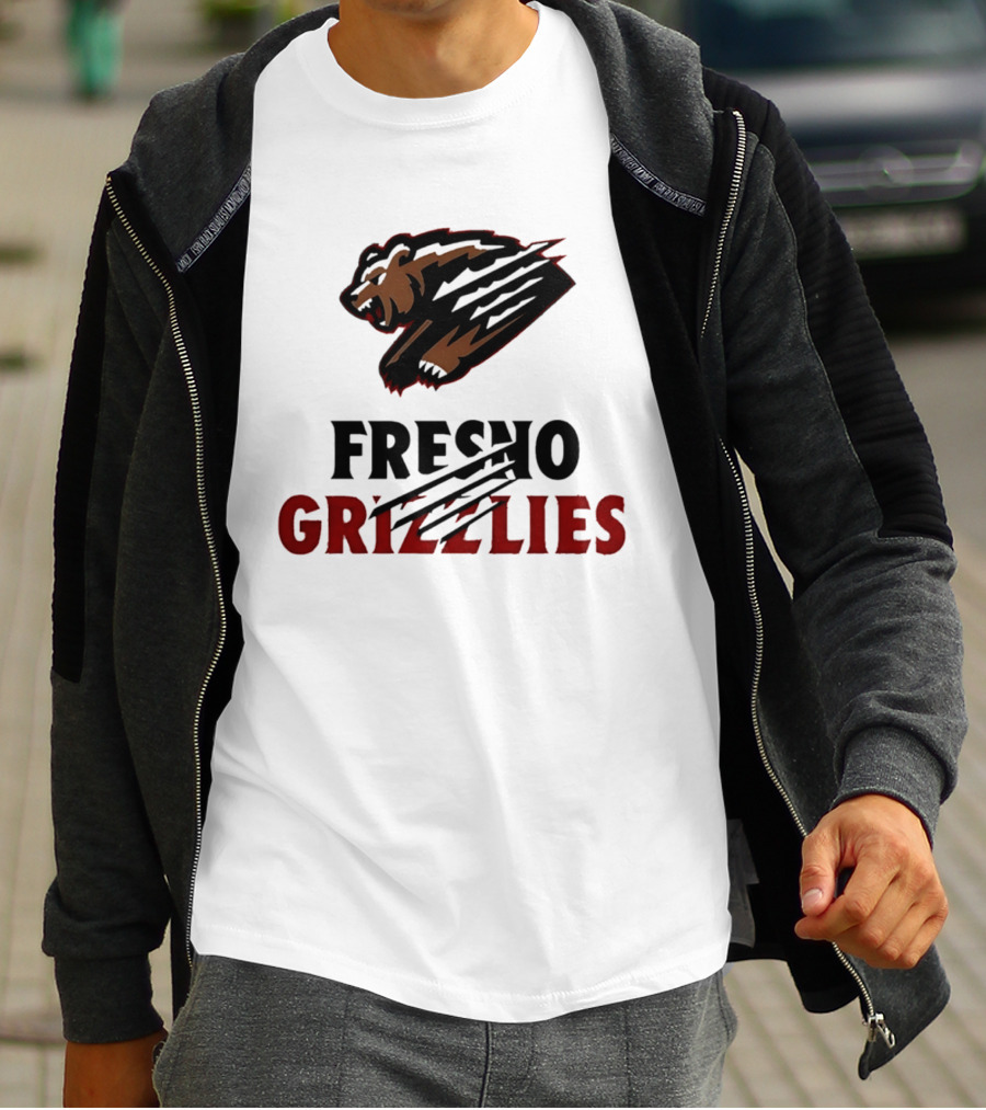 Fresno Grizzlies Growlifornia Bear Flag 2026 T-Shirt
