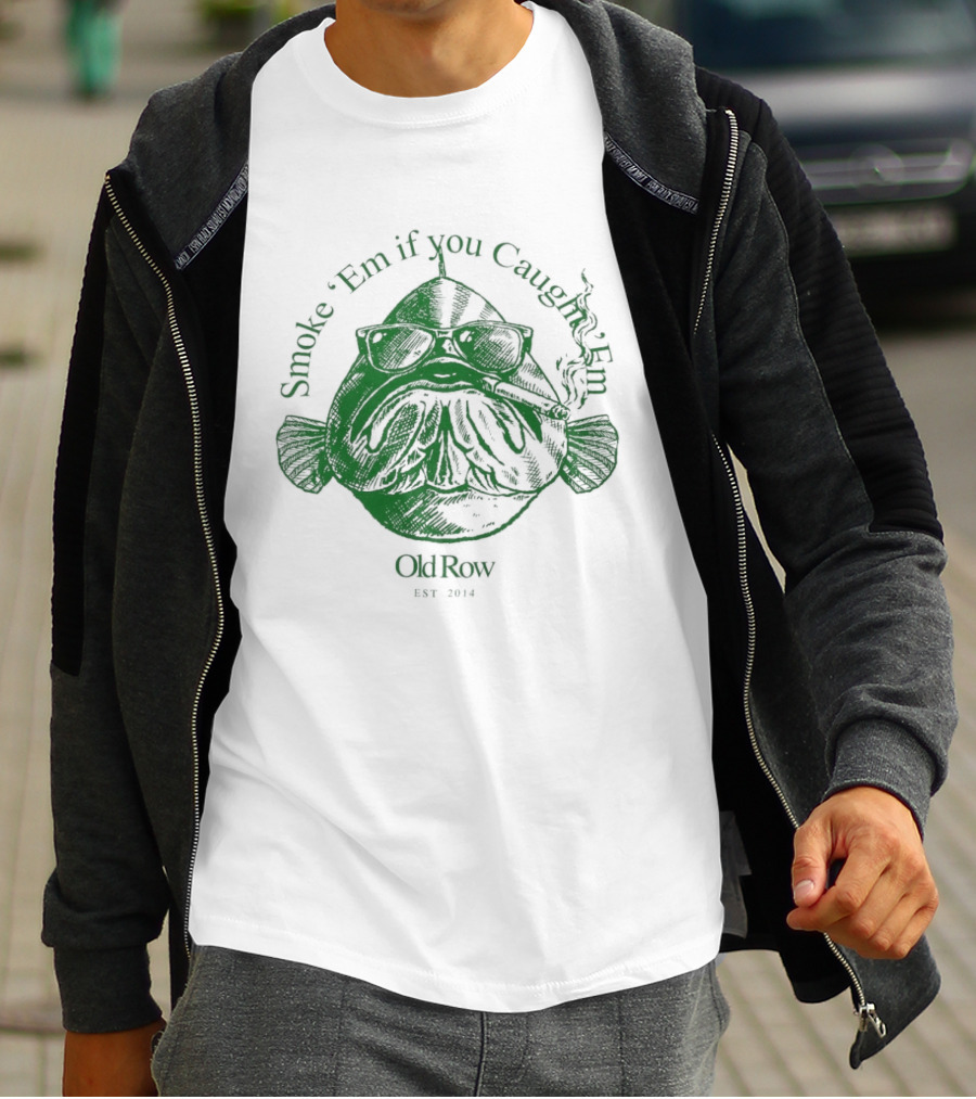 Smoke 'Em If You Caught 'Em Chum Charlie ChinCow Stay Stoked T-Shirt