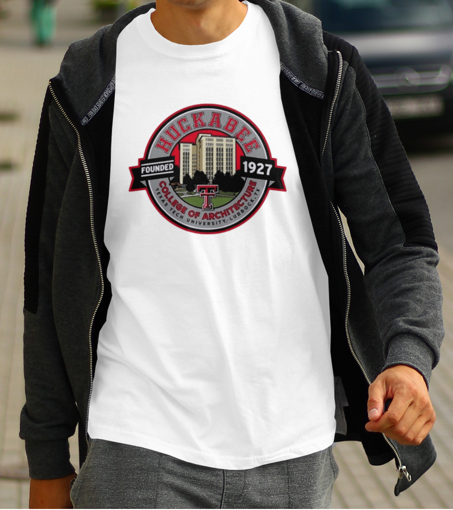 Texas Tech University Huckabee College Of Architecture Founded 1927 Lubbock TX T-Shirt