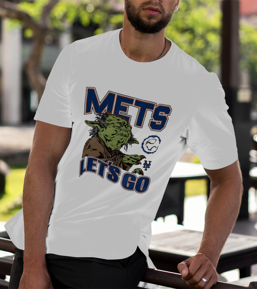 Mets Let's Go Yoda New Yorks Mets T-Shirt
