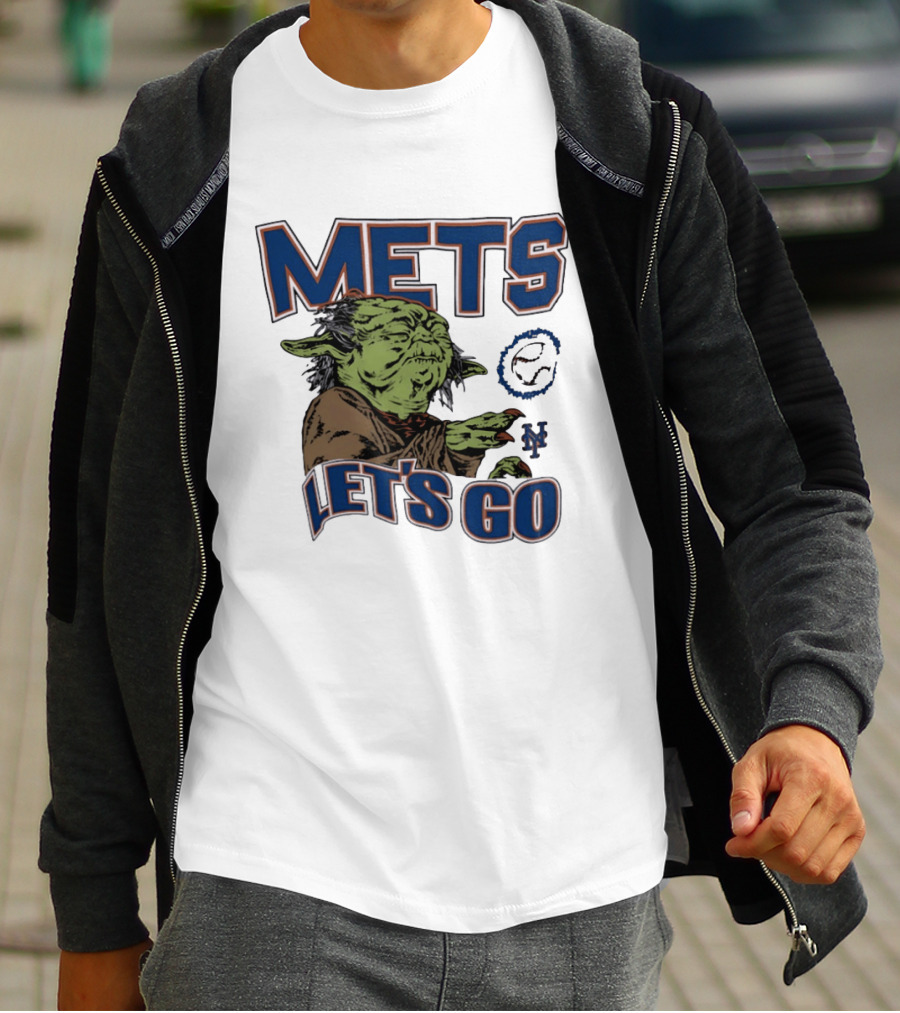 Mets Let's Go Yoda New Yorks Mets T-Shirt