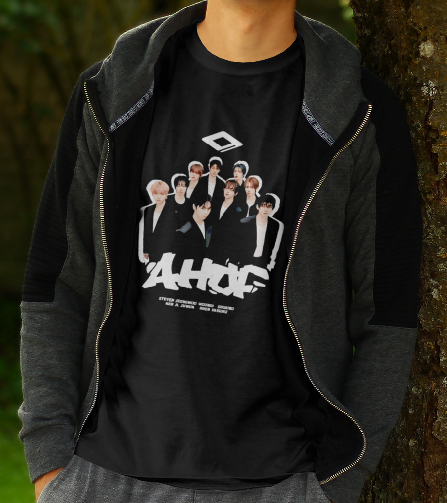 AHOF Steven Jeongwoo Woongki Shuaibo Han Jl Juwon Chihen Daisuke T-Shirt