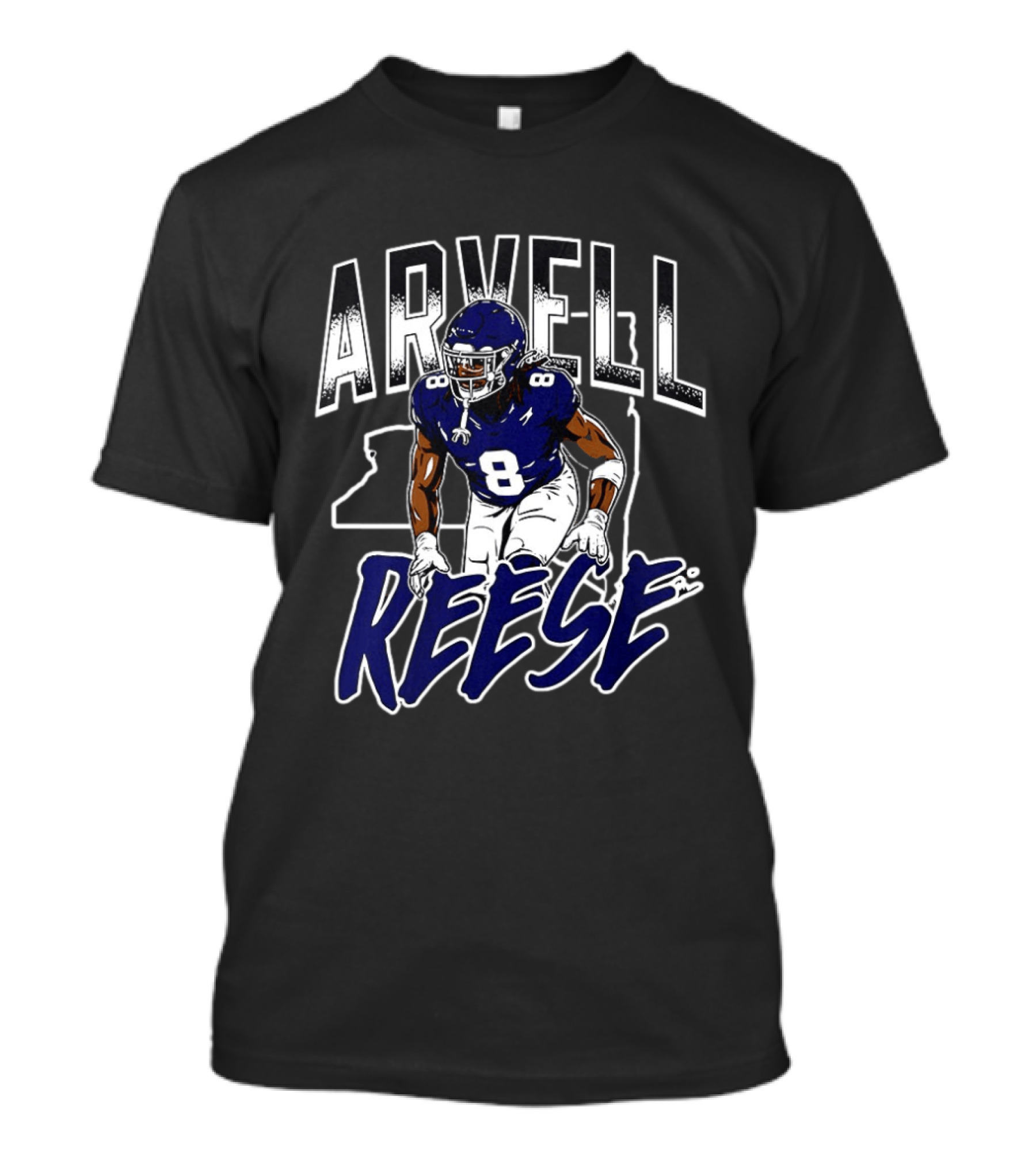 Arvell Reese New York Giants Football 2026 T-Shirt