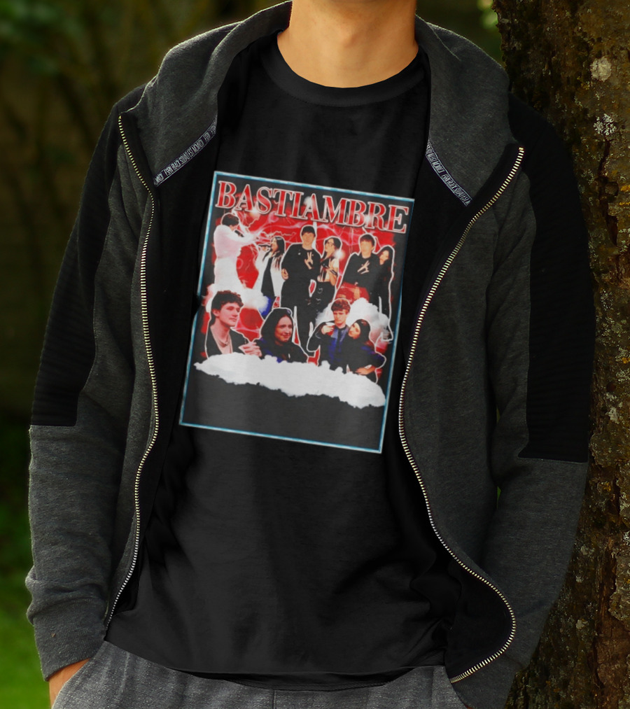 Bastiambre Movie Pop Culture Characters Collage T-Shirt