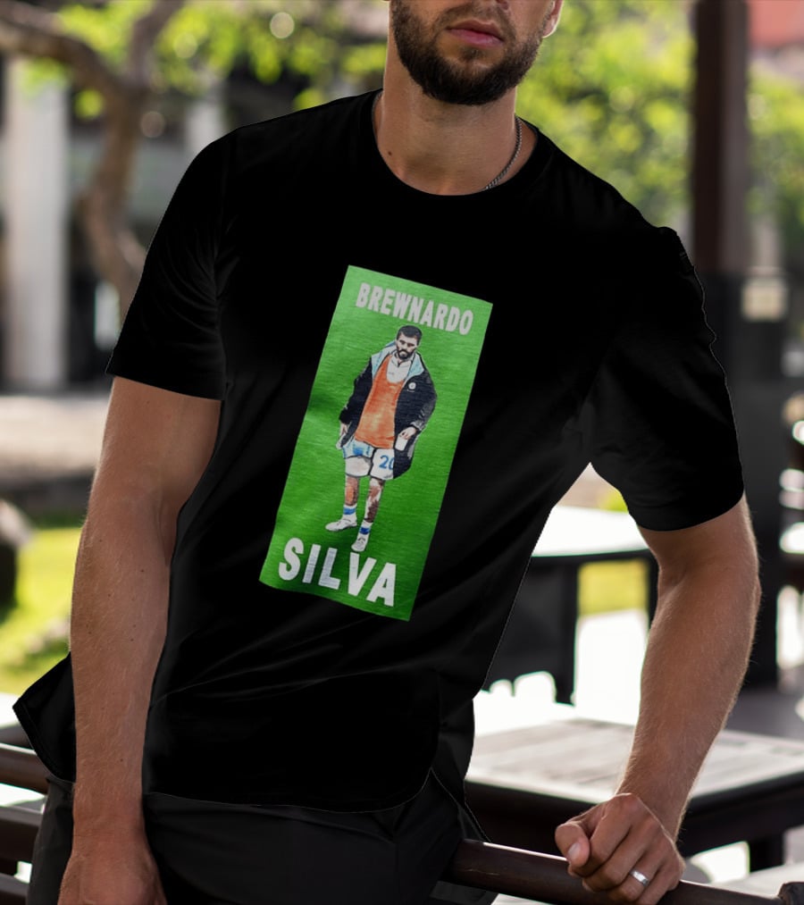 Brewnardo Silva Bernardo Silva Manchester City Football Star T-Shirt