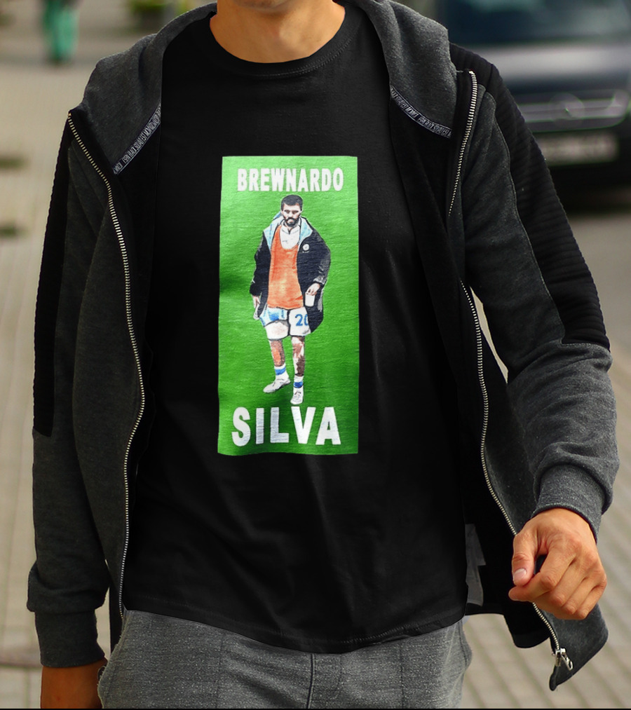Brewnardo Silva Bernardo Silva Manchester City Football Star T-Shirt