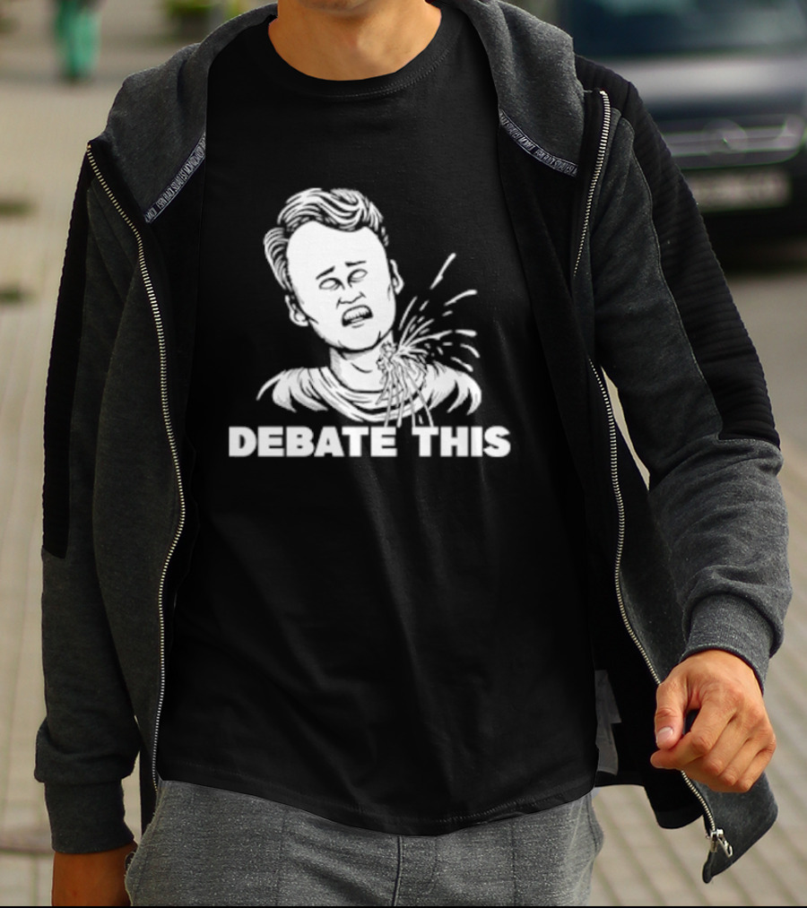 Charlie Kirk Debate This Explosion Head T-Shirt