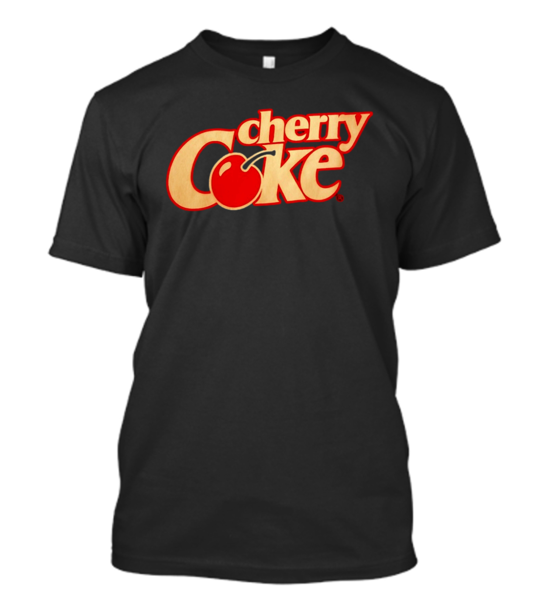 Cherry Coke Retro Logo With Red Cherry T-Shirt
