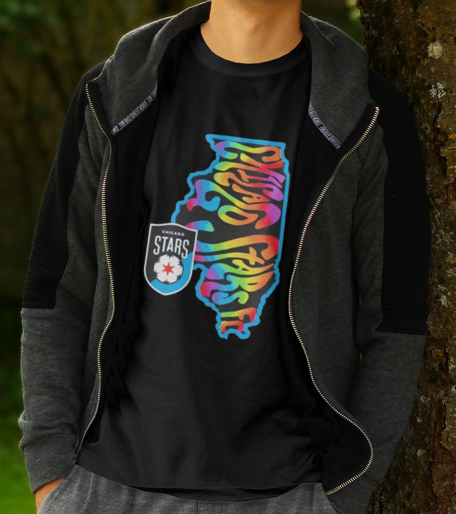 Chicago Stars FC Pride State Groove T-Shirt