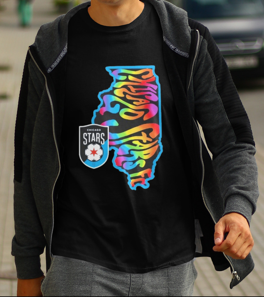 Chicago Stars FC Pride State Groove T-Shirt