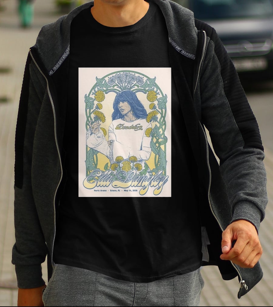 Ella Langley Dandelion Tour Hertz Arena Estero Florida May 14 2026 T-Shirt
