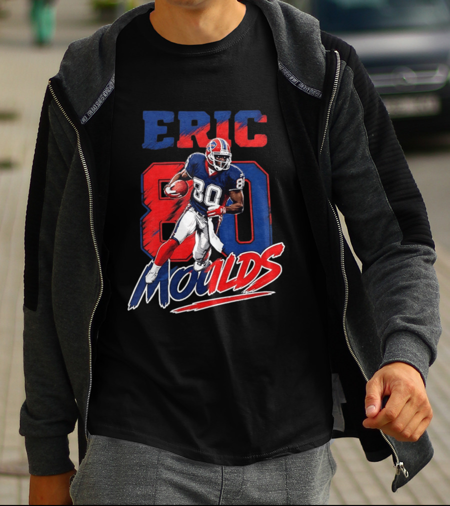 Eric Moulds 80 Buffalo Bills Football Legend T-Shirt