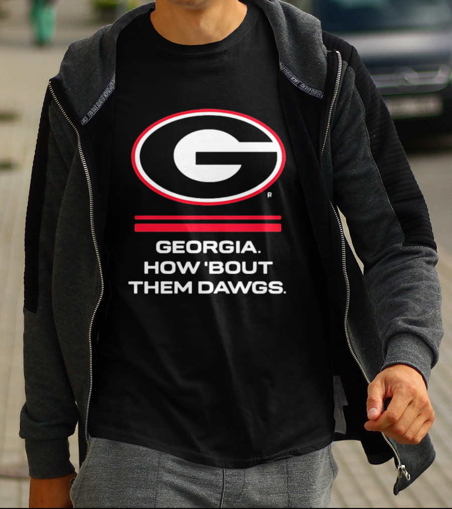 Georgia Bulldogs How 'Bout Them Dawgs G T-Shirt