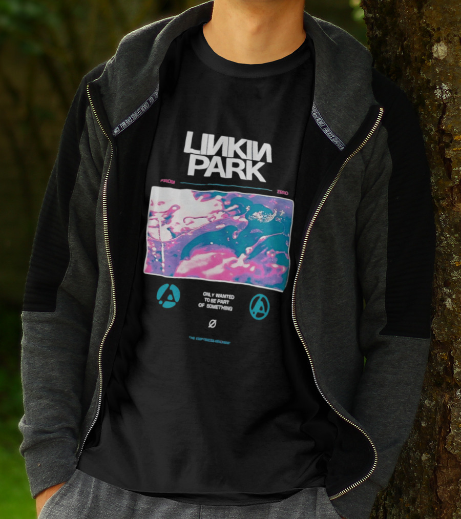 Linkin Park From 2000 Only Wanted To Be Part Of Something T-Shirt