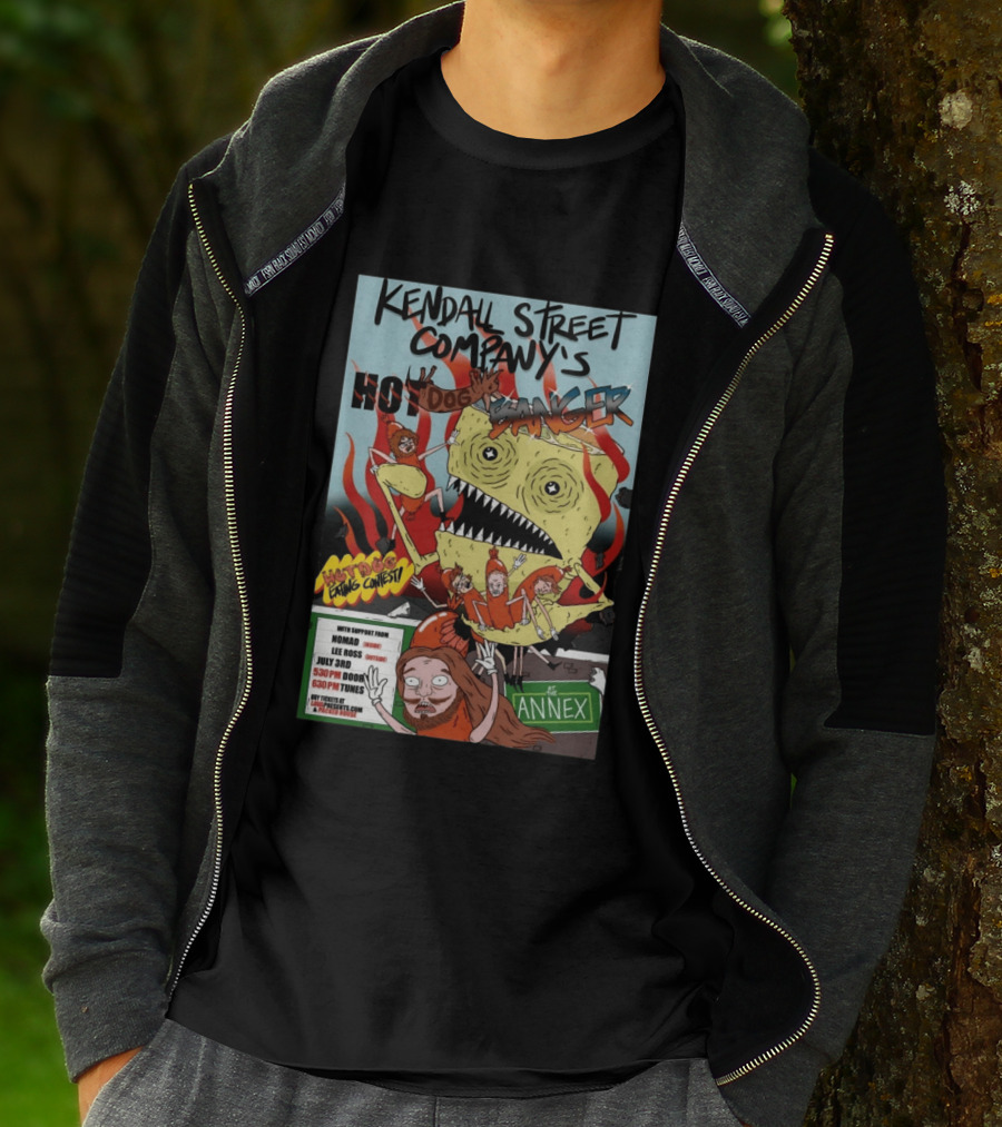 Kendall Street Company Hot Dog Banger The Annex Norfolk VA July 3 2026 Eating Contest T-Shirt