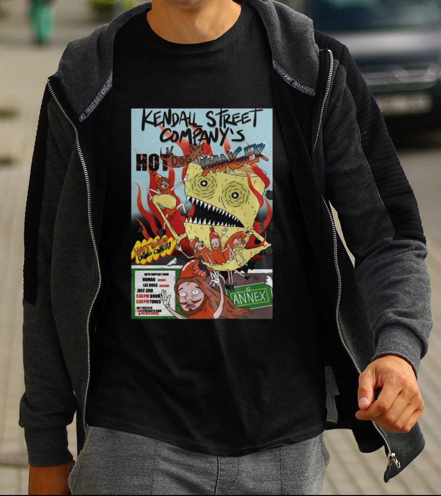 Kendall Street Company Hot Dog Banger The Annex Norfolk VA July 3 2026 Eating Contest T-Shirt