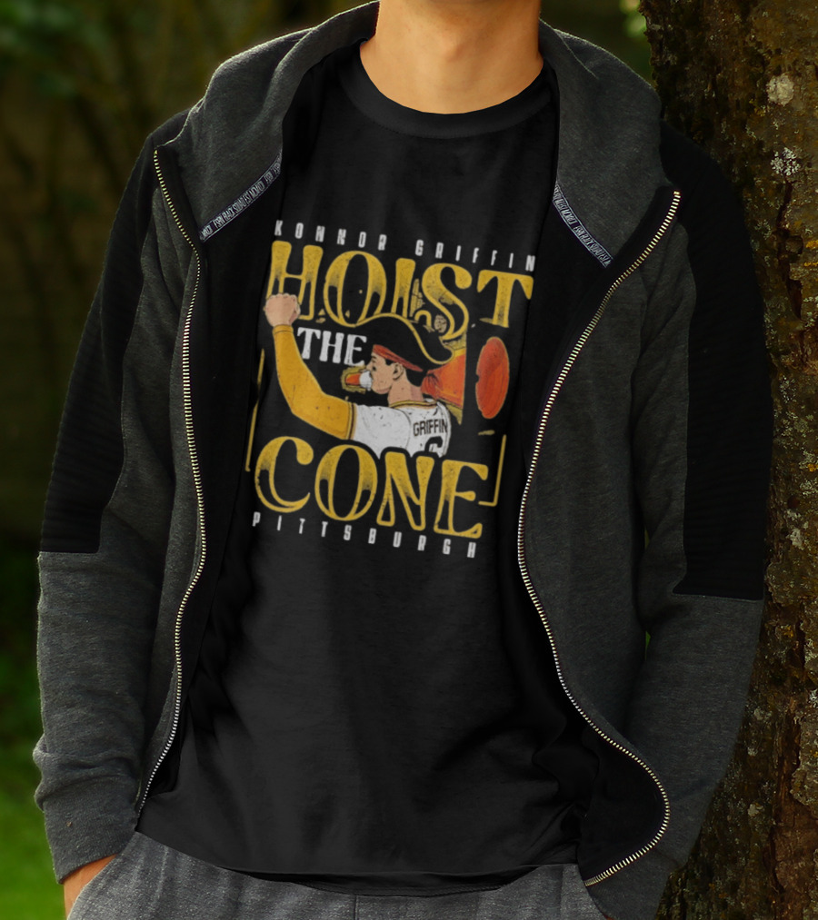 Konnor Griffin Hoist The Cone Pittsburgh T-Shirt
