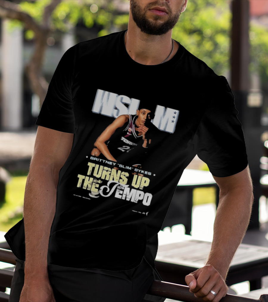 Slam 262 Brittney Slim Sykes Turns Up The Tempo T-Shirt