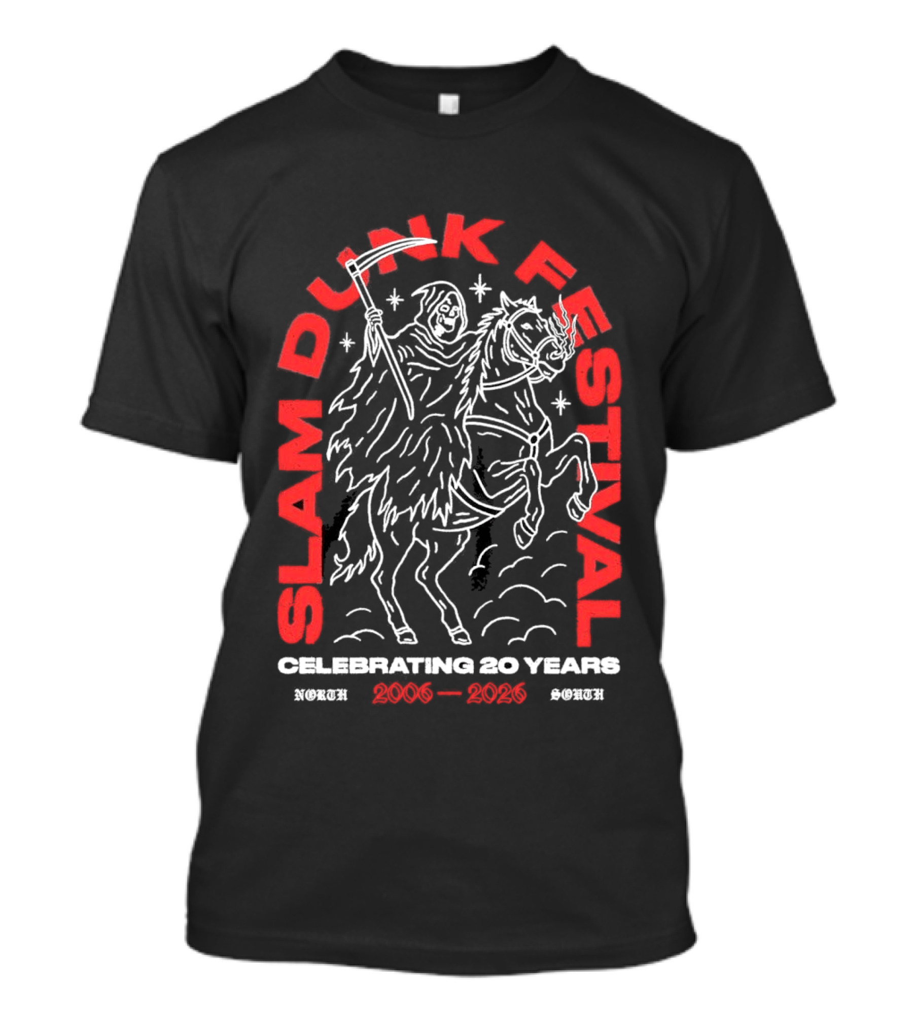 Slam Dunk Festival Celebrating 20 Years 2005 2025 Year Of The Horse T-Shirt