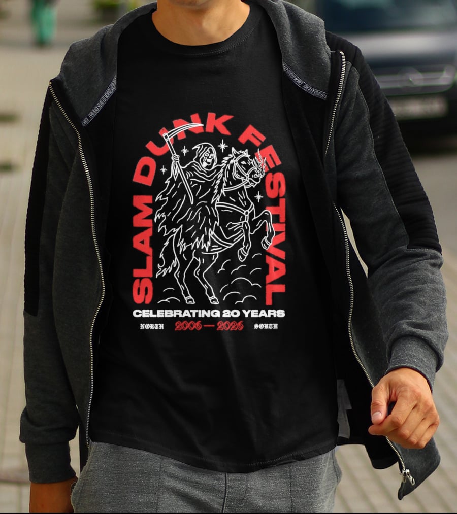 Slam Dunk Festival Celebrating 20 Years 2005 2025 Year Of The Horse T-Shirt