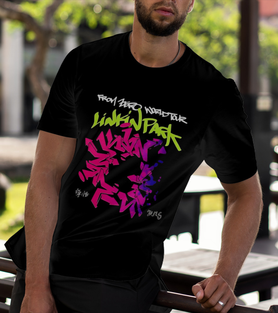 Linkin Park From Zero World Tour 2026 Graffiti T-Shirt
