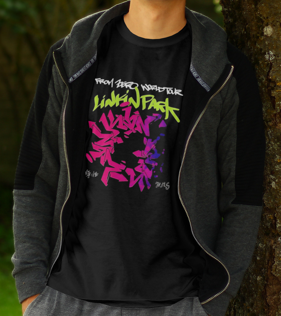Linkin Park From Zero World Tour 2026 Graffiti T-Shirt