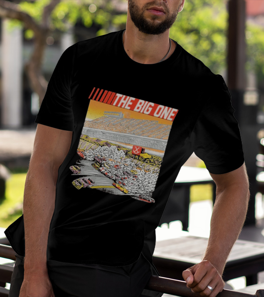 The Big One Old Brook NASCAR Racing Scene T-Shirt
