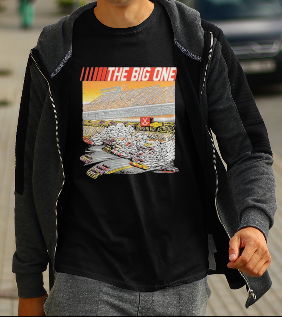 The Big One Old Brook NASCAR Racing Scene T-Shirt