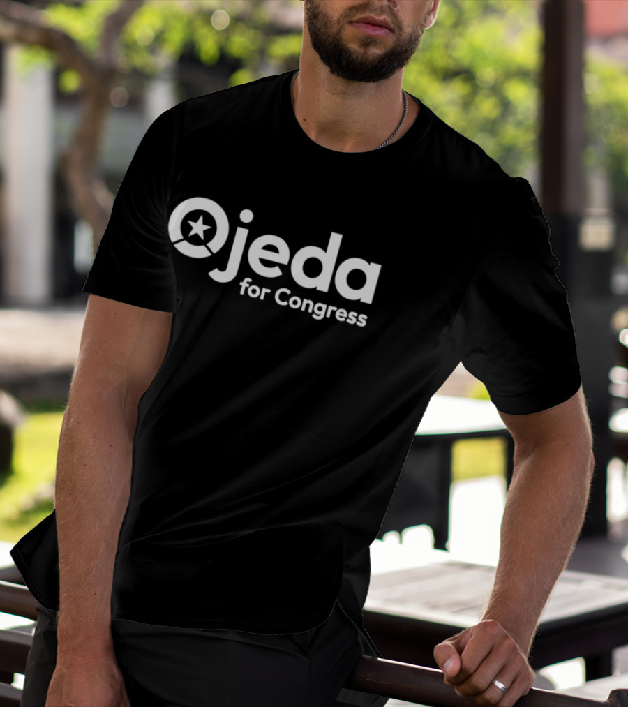 Ojeda For Congress Star Emblem Campaign T-Shirt