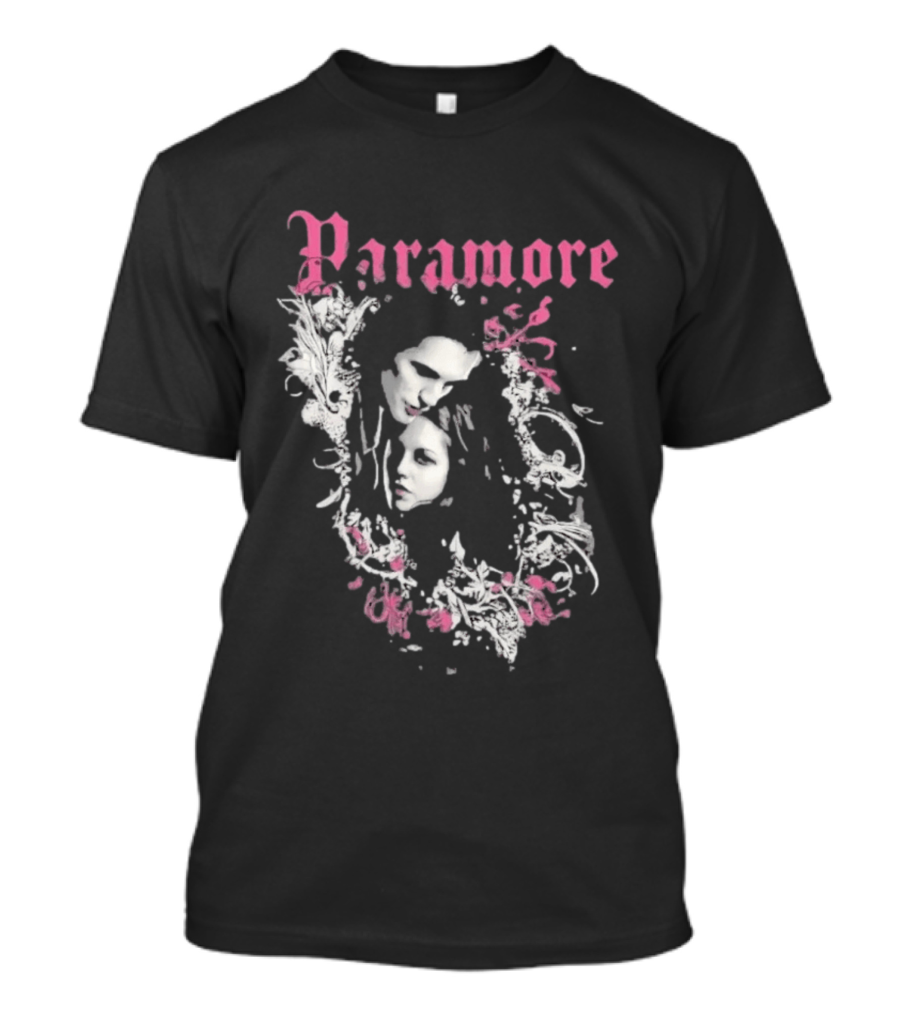 Paramore Floral Face Twilight T-Shirt