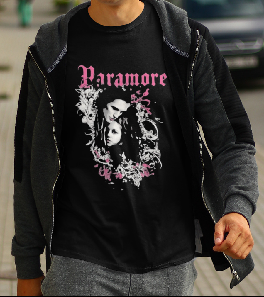 Paramore Floral Face Twilight T-Shirt