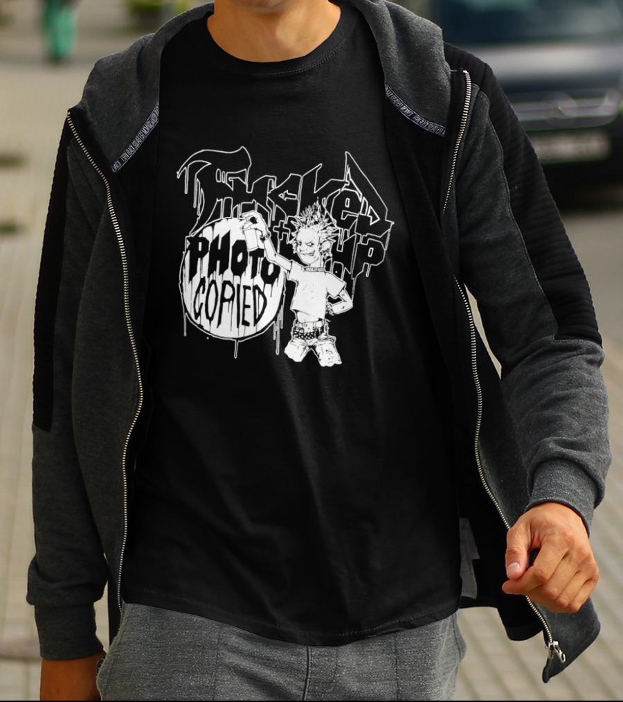 F'd Up Photocopied Undercover SS01 Graffiti Style Punk T-Shirt