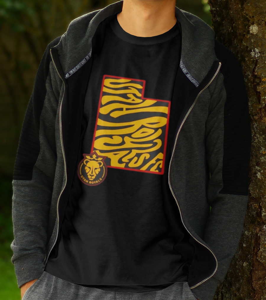 Utah Royals FC Groovy State Lion T-Shirt