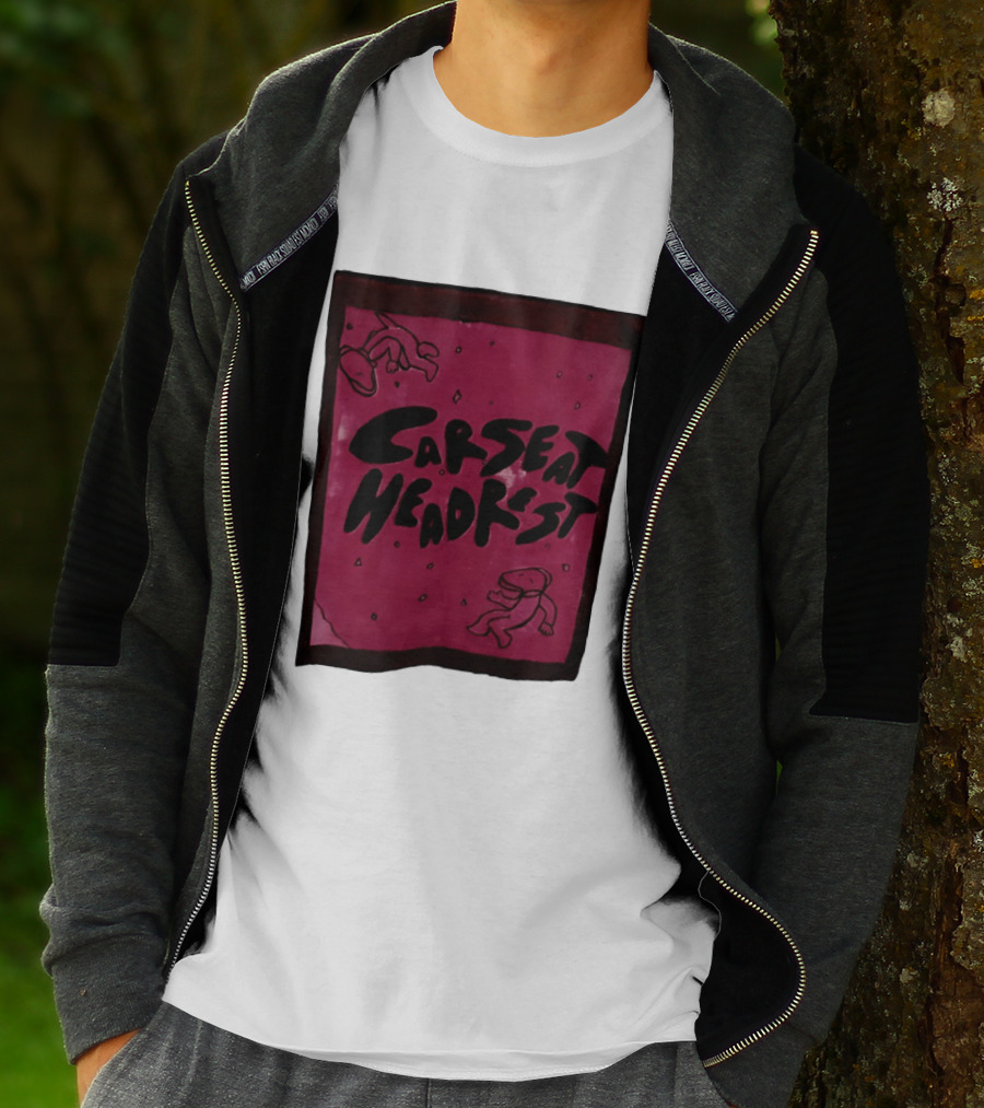 Car Seat Headrest Pink Alien T-Shirt