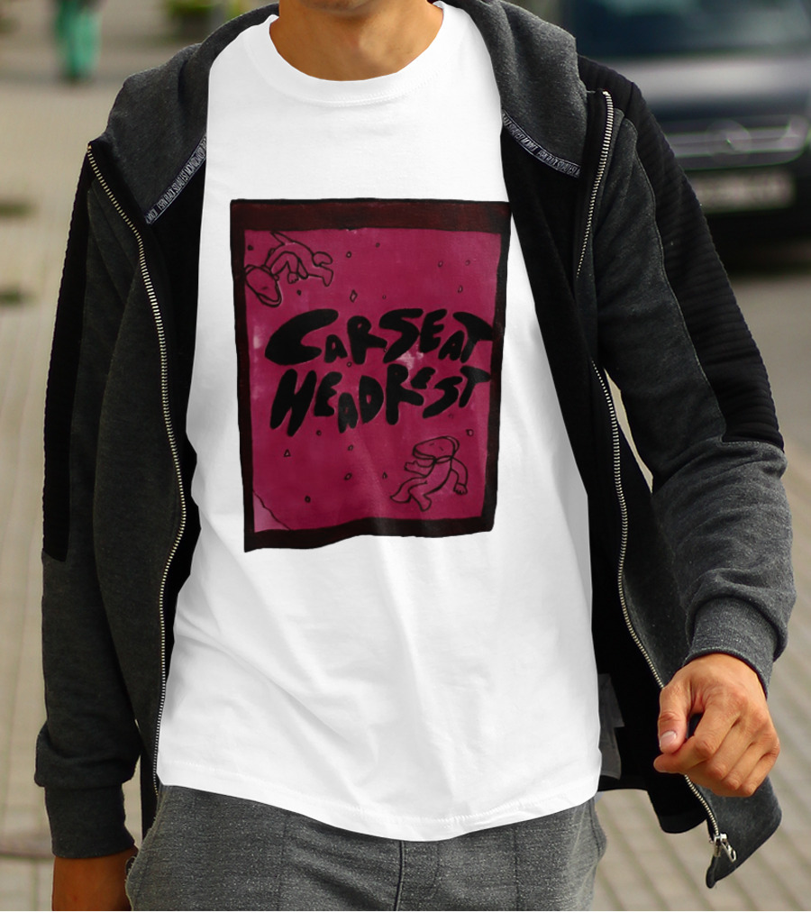Car Seat Headrest Pink Alien T-Shirt