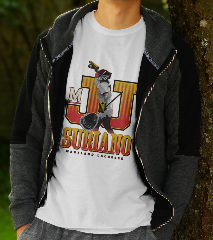 JJ Suriano Maryland Lacrosse M Sports Team T-Shirt