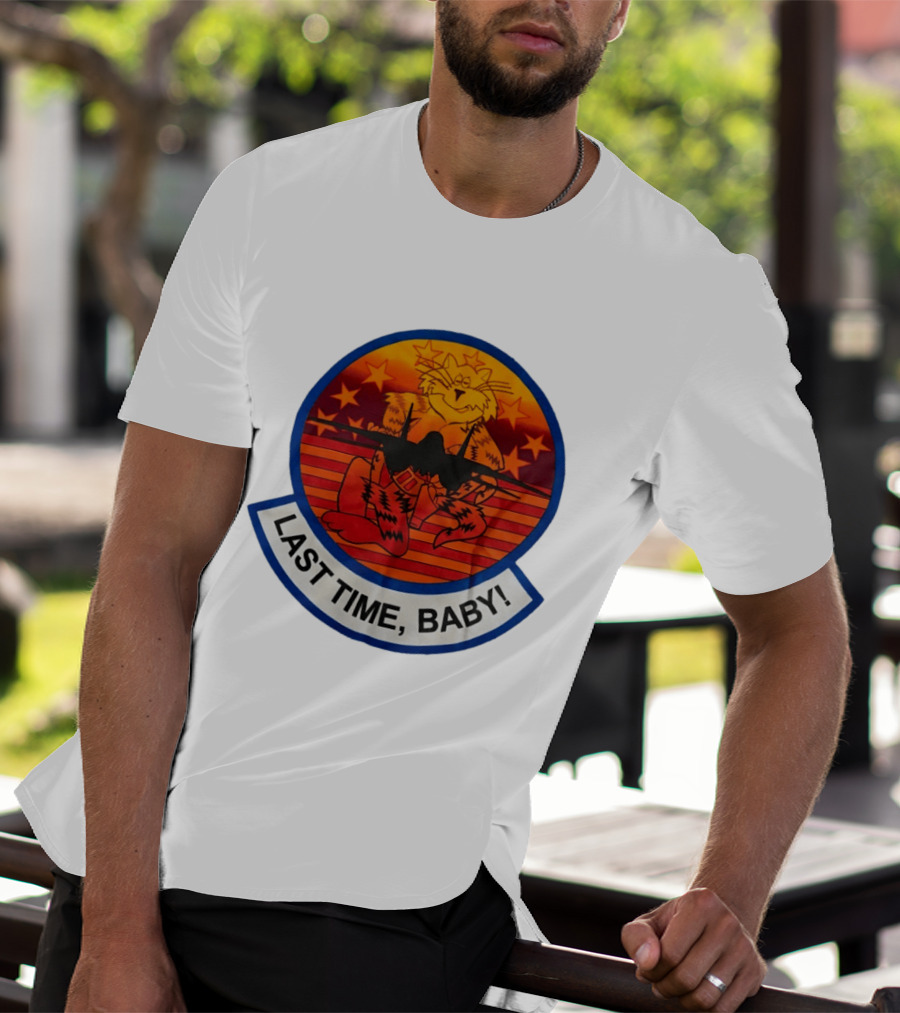 Tiger Last Time Baby Sunset Stars T-Shirt