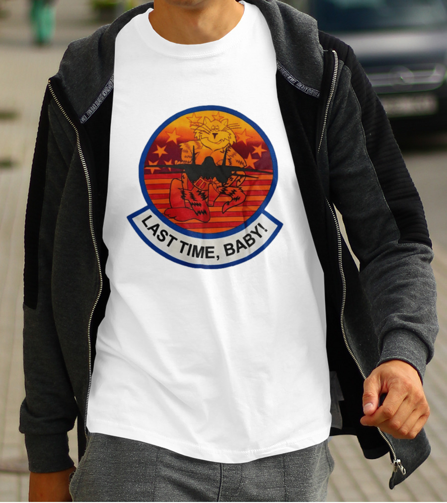 Tiger Last Time Baby Sunset Stars T-Shirt