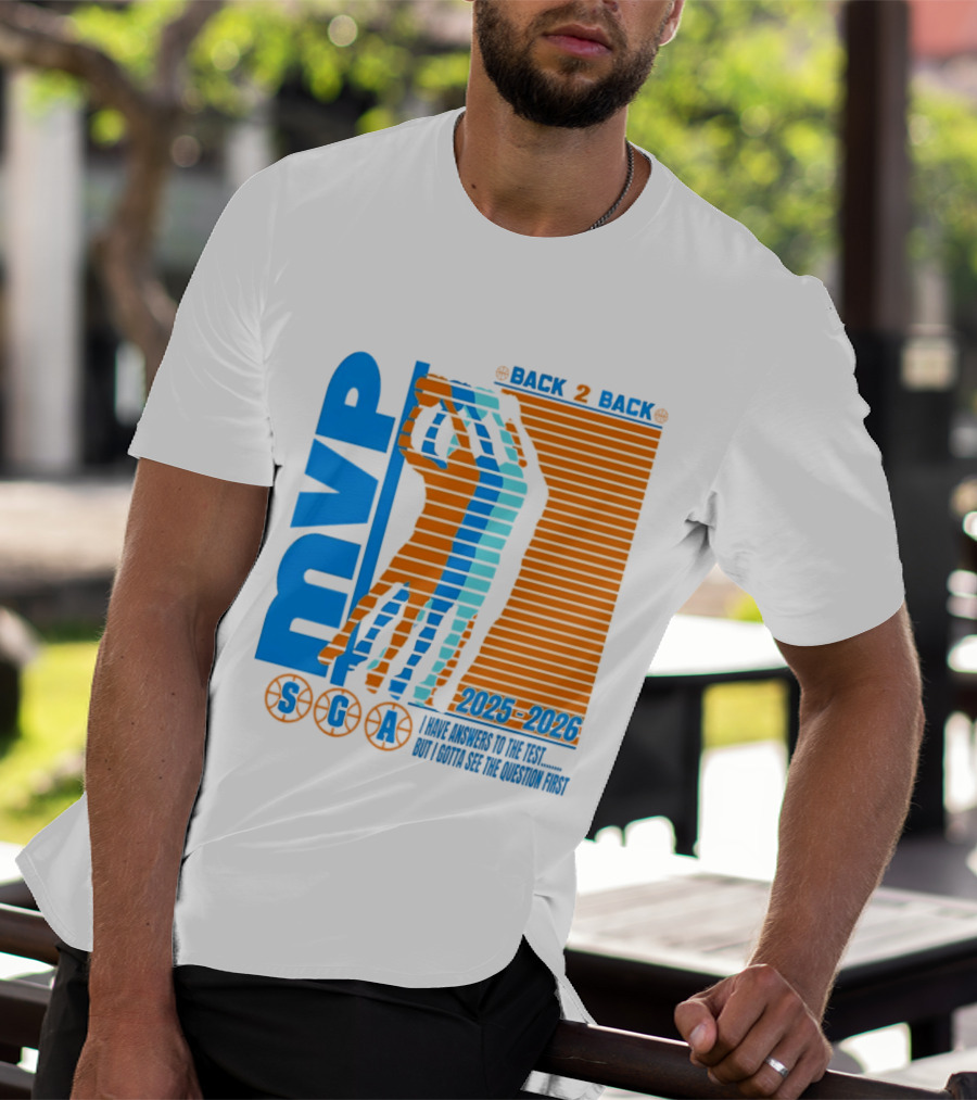 MVP Back 2 Back 2025 2026 SGA T-Shirt