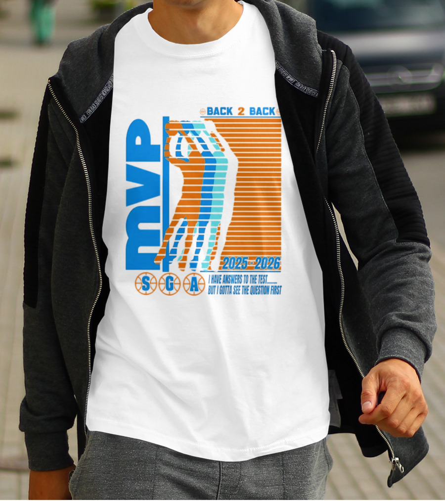 MVP Back 2 Back 2025 2026 SGA T-Shirt