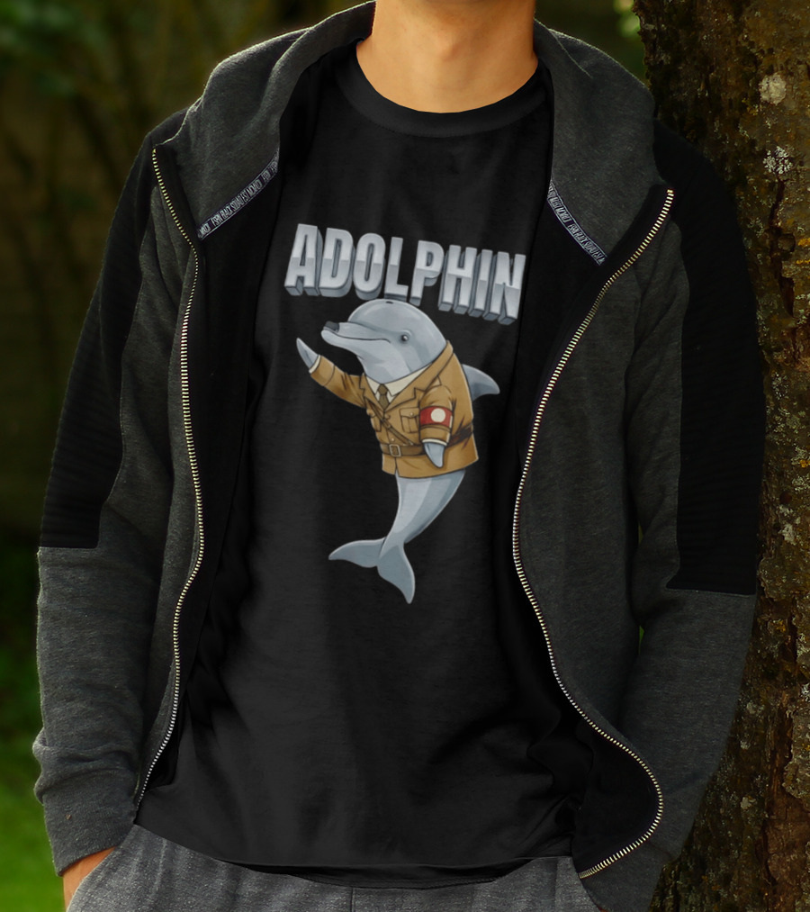 Adolphin Adolf Hitler Dolphin T-Shirt