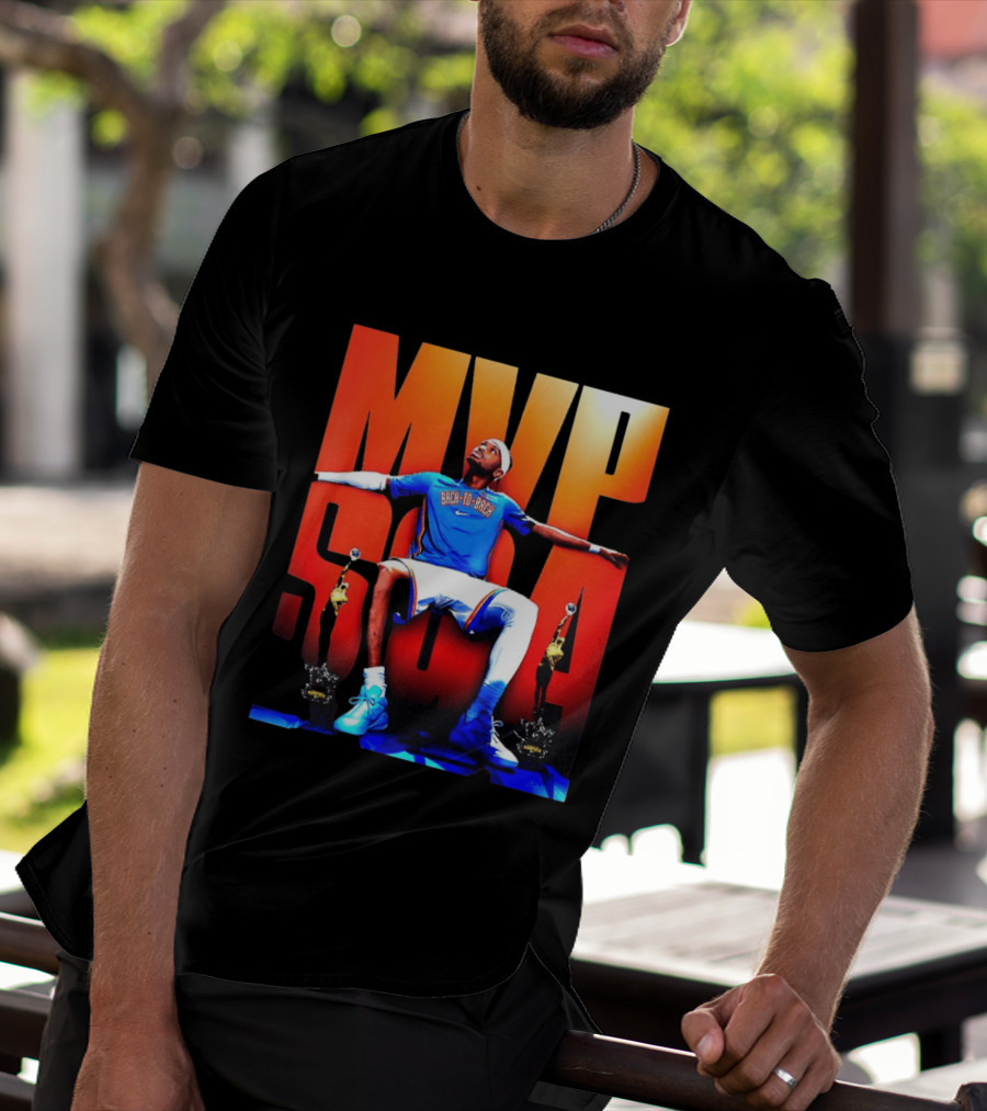 Back To Back MVP Shai Gilgeous Alexander 2026 SGA NBA T-Shirt
