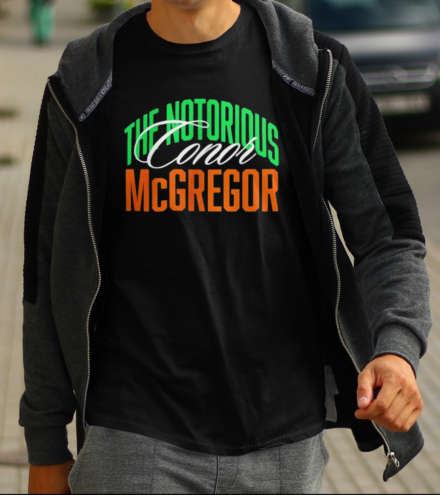 Conor McGregor The Notorious Ireland Flag T-Shirt